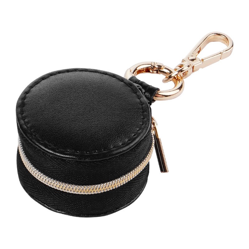 Jewelry Case Manufacturer - PU Leather Round Lightweight