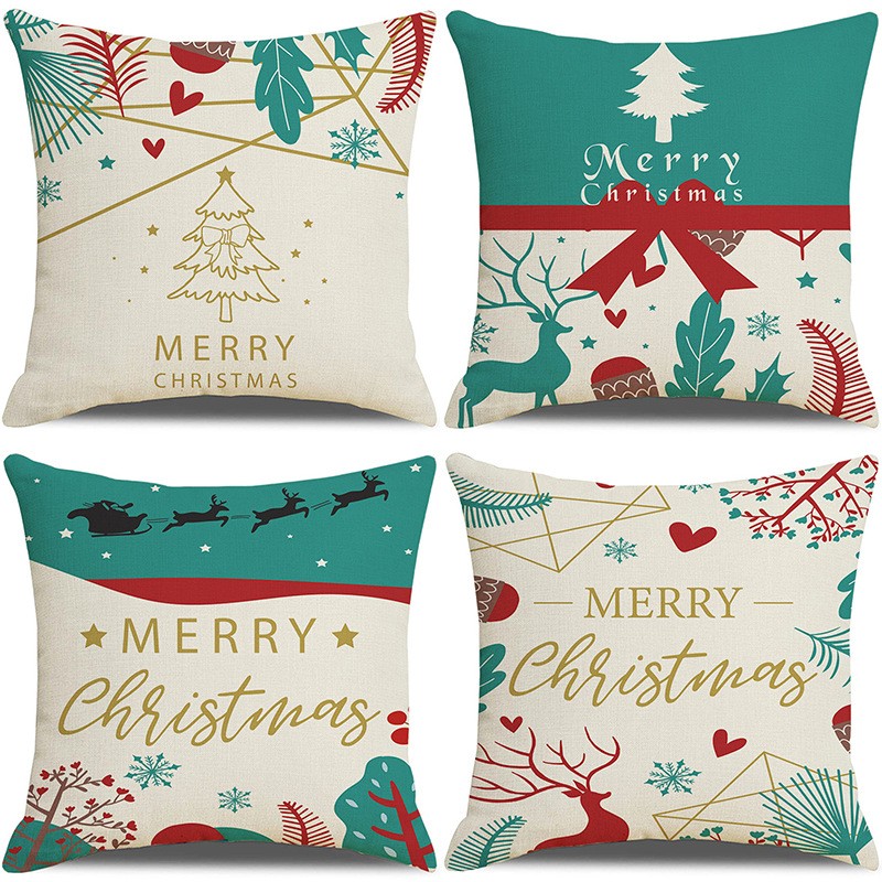 Christmas Cushion Cover Manufacturer - Exquisite Printing Xmas Case