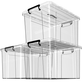 Storage Bin Manufacturer - Secure Latching Buckles Box