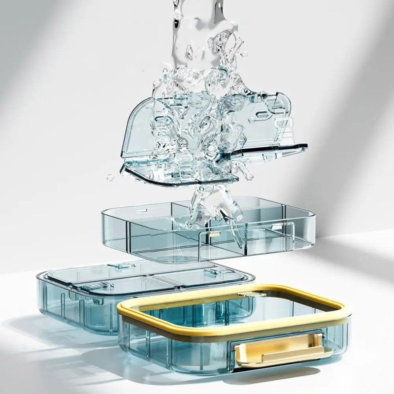 Pill Box Factory - 8x7cm Moisture Dust Proof