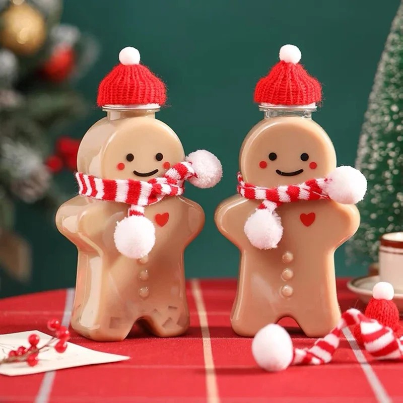 Christmas Bottle Factory - Gingerbread Man Party Candy Jar