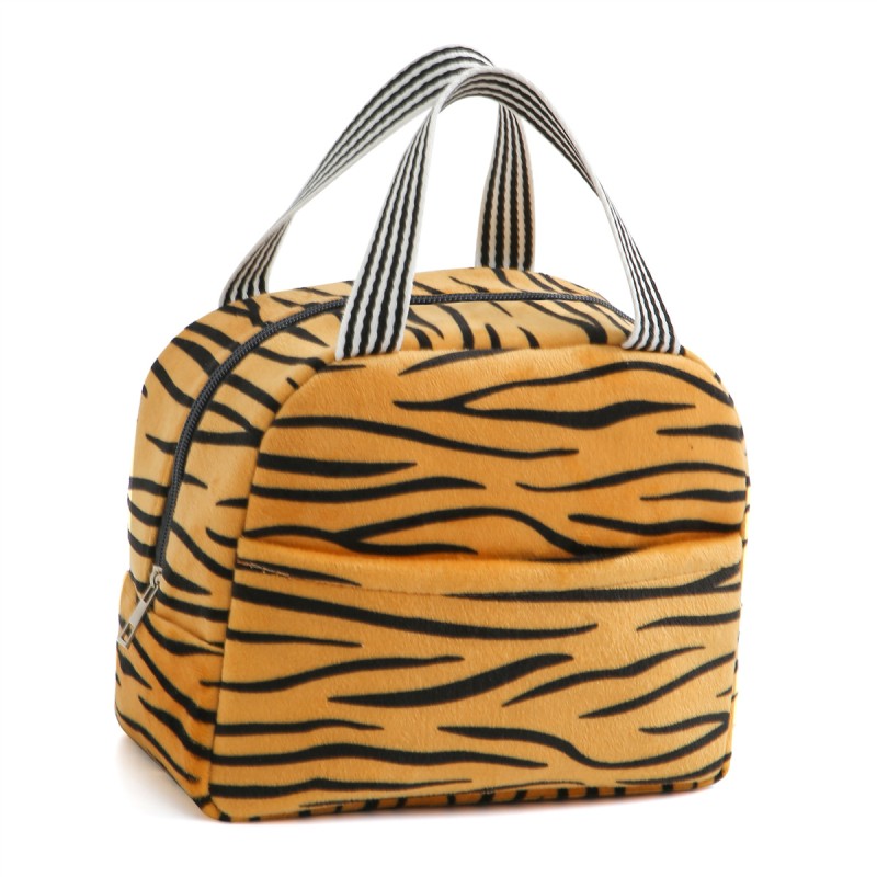 Insulated Lunch Bag Factory - Animal Print Thermal Cooler Sack