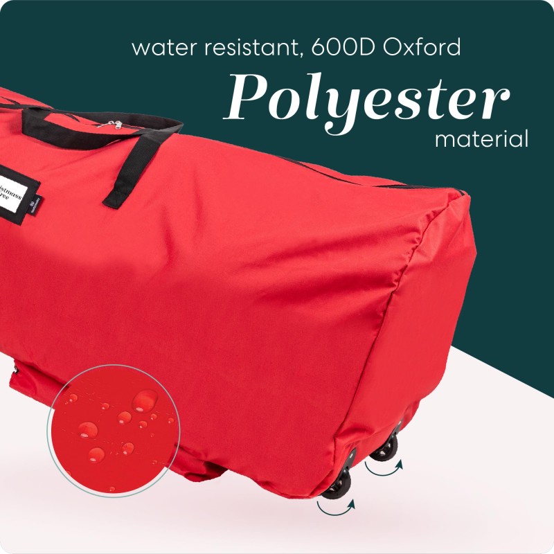 Christmas Tree Bag Factory - Rolling Duffle with Wheels