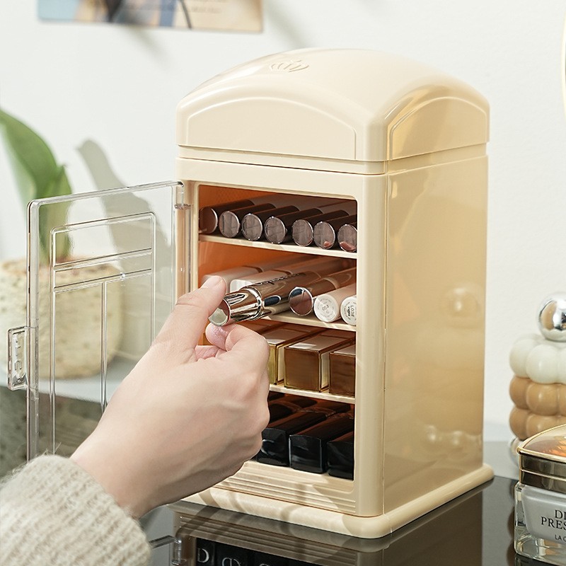 Lipstick Storage Box Factory - Dust-proof Desktop Cosmetic