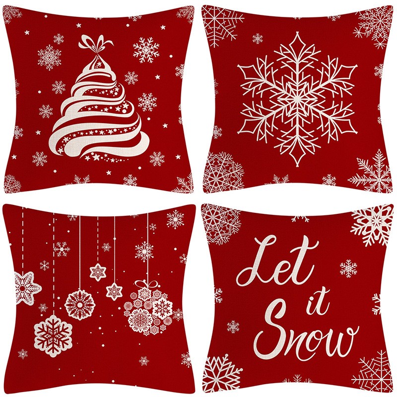 Christmas Pillowcase Manufacturer - Xmas Theme Hidden Zipper