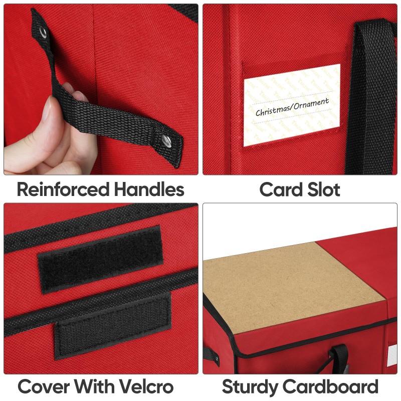 Christmas Storage Box Factory - Dividers Premium Container