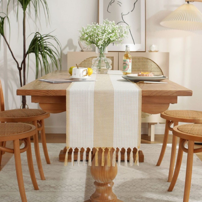 Table Runner Factory - Handmade Tassel Wedding Table Linen