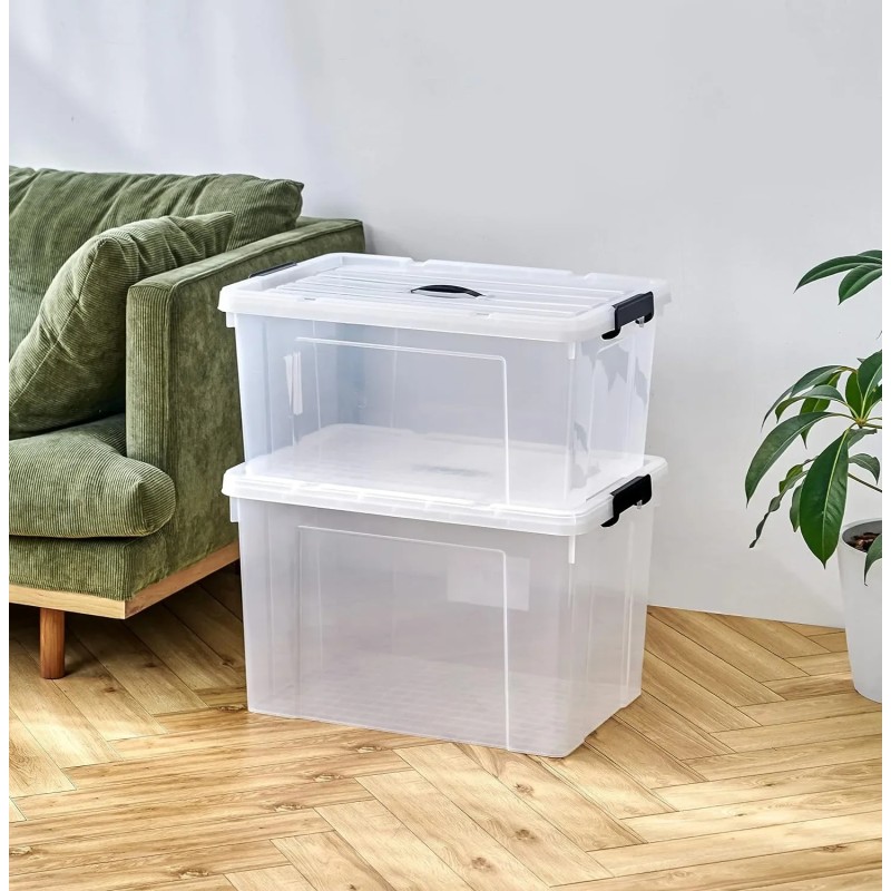 Storage Bin Manufacturer - Secure Latching Buckles Box