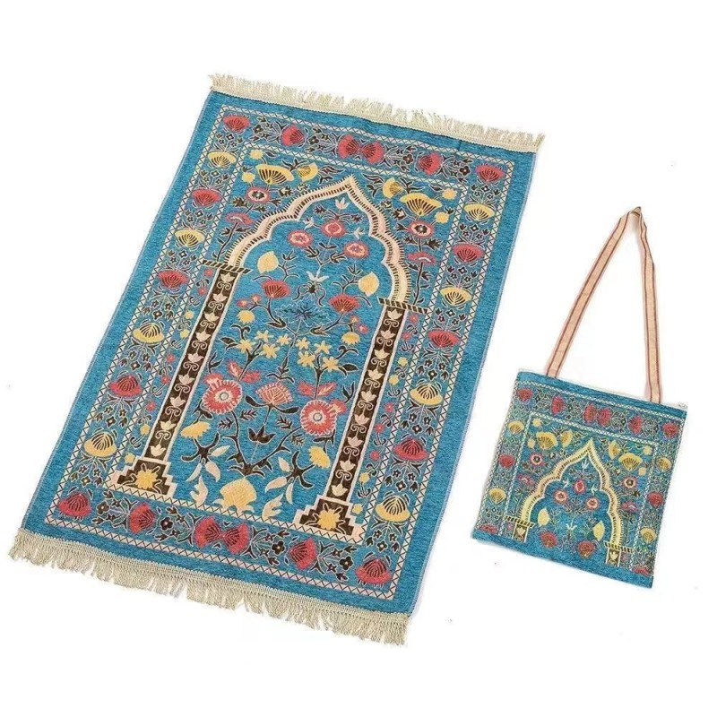 Muslim Prayer Rug Manufacturer - Chenille Islamic Home Decor