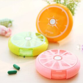 Pill Case Manufacturer - Weekly Rotating Travel Pillbox