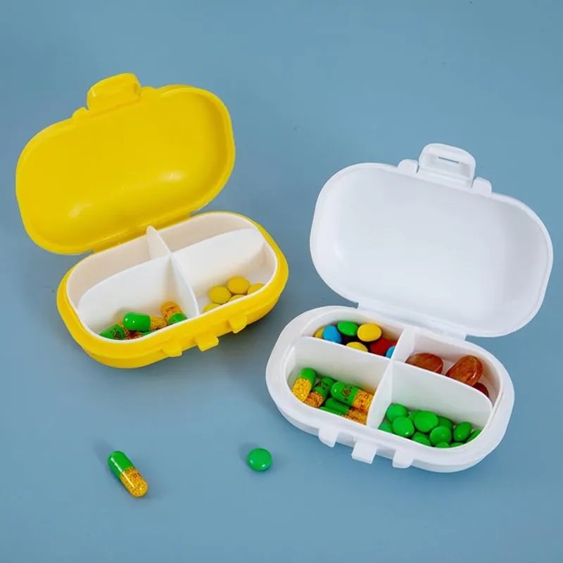 Medicine Box Factory - 4 Grid Waterproof Tablet Container