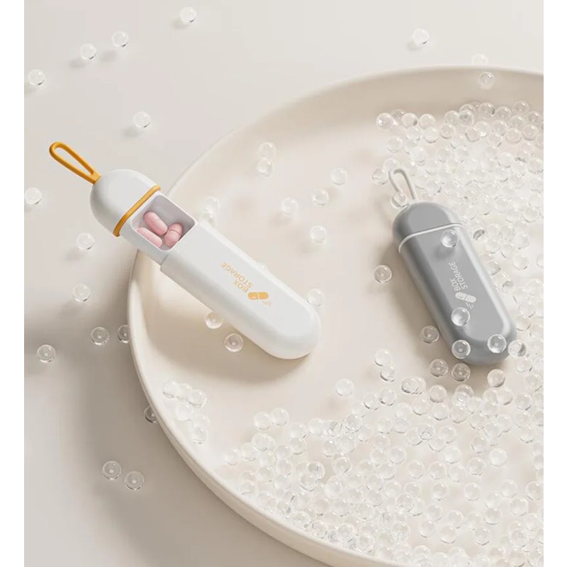 Pill Box Manufacturer - Nordic Style 3 Grids Dispenser