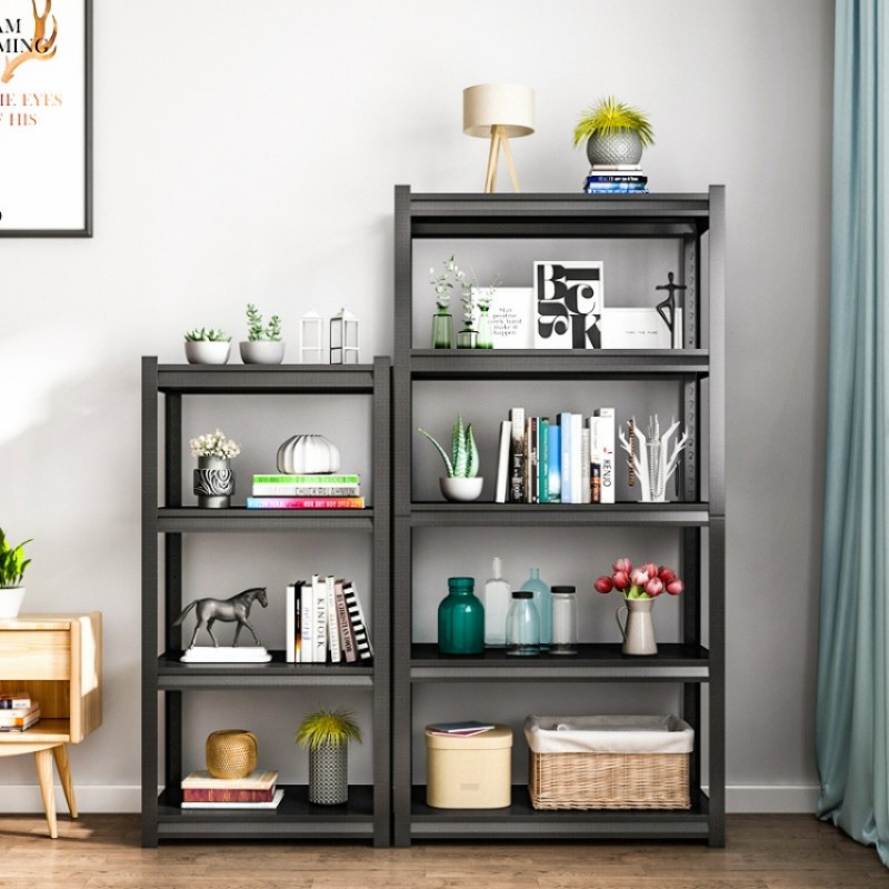 Metal Shelf Manufacturer - Hot Sale Boltless Black 3-5 Layer