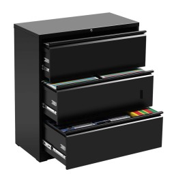 Storage Rack Manufacturer - 5 Layer Black Steel Boltless