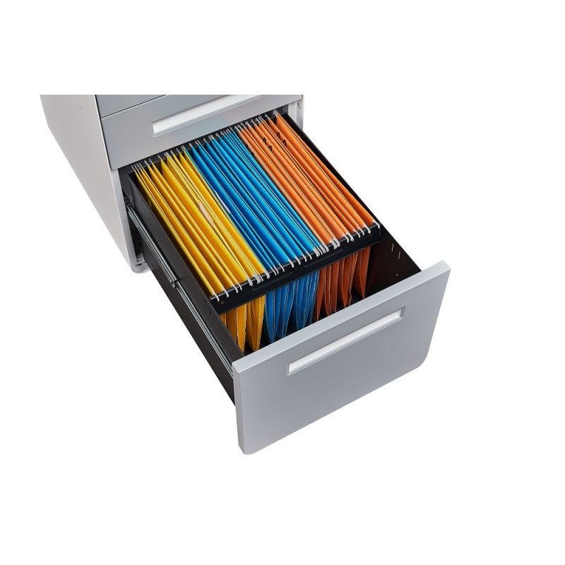 Under Table Cabinet Manufacturer - 2 Drawers Steel Mobile Storage