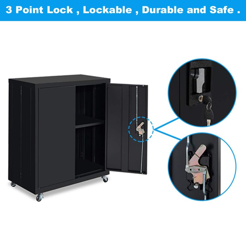 Metal File Cabinet Manufacturer - Wholesale Price 2 Door Storage