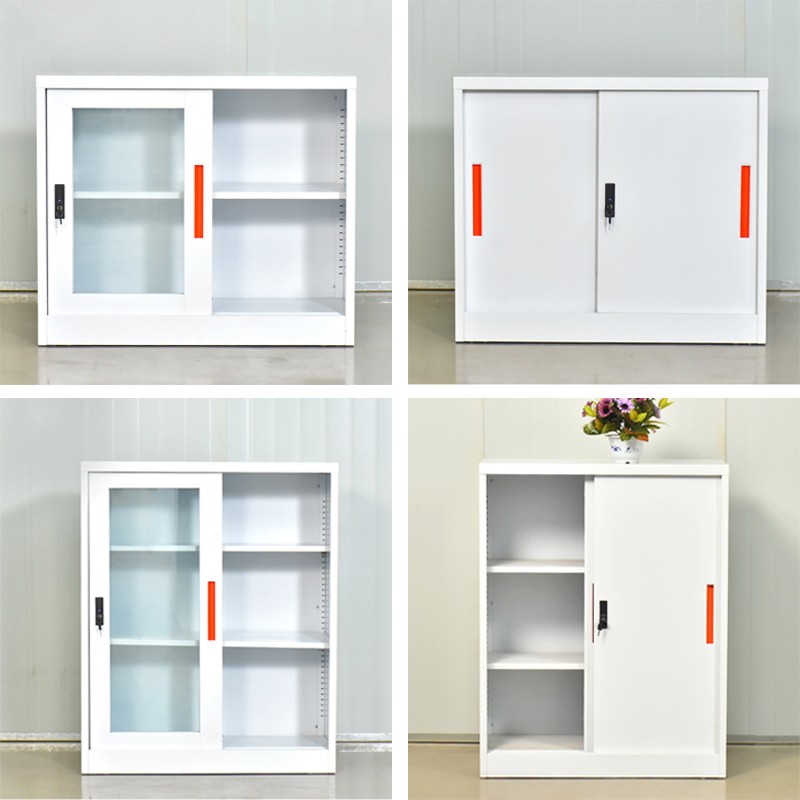 Glass Door Cabinet Manufacturer - Steel File with Lock Storage