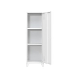 White Locker Manufacturer - Hot Sale Two Shelves Bedroom