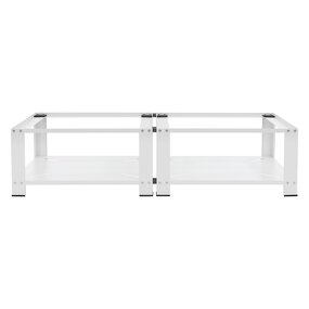 Laundry Pedestal Manufacturer - Metal Front Load Double Shelf