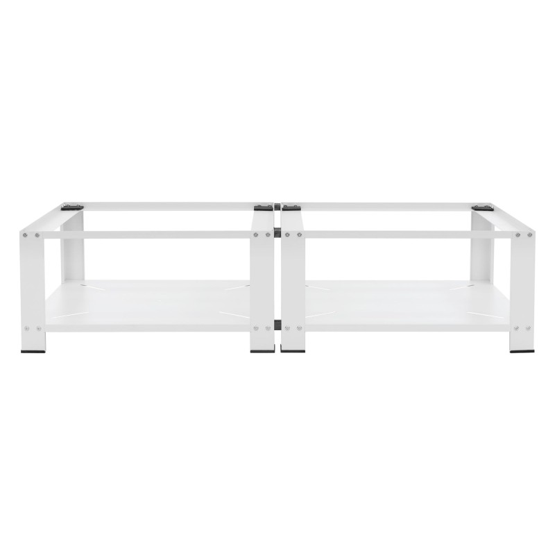 Laundry Pedestal Manufacturer - Metal Front Load Double Shelf