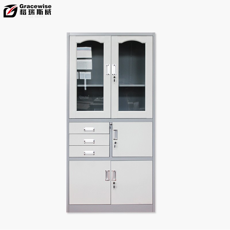 Steel Files Cabinet Manufacturer - 2-Drawer Metal Glass Filing