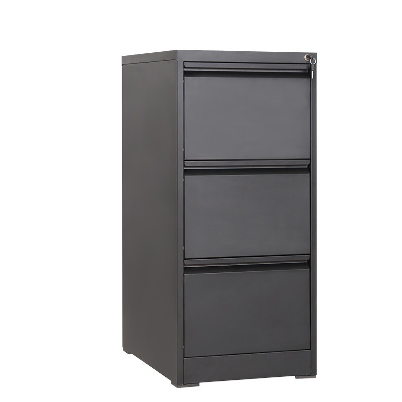 File Cabinet Manufacturer - Low Price 4 Drawers Gooseneck Handle