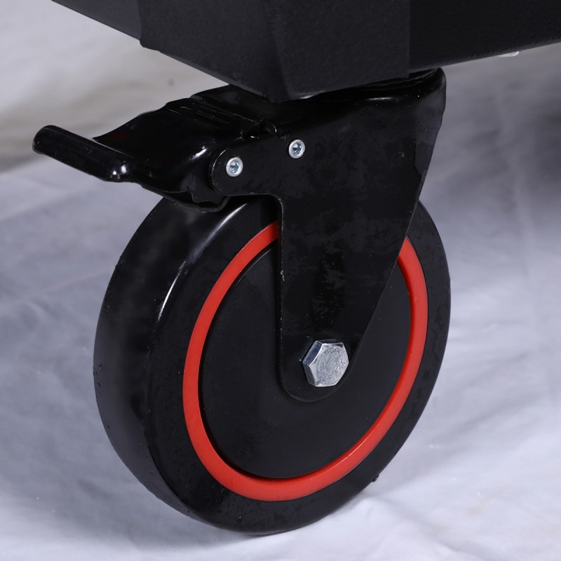 Mobile Pedestal Manufacturer - Modern Black Two Door File