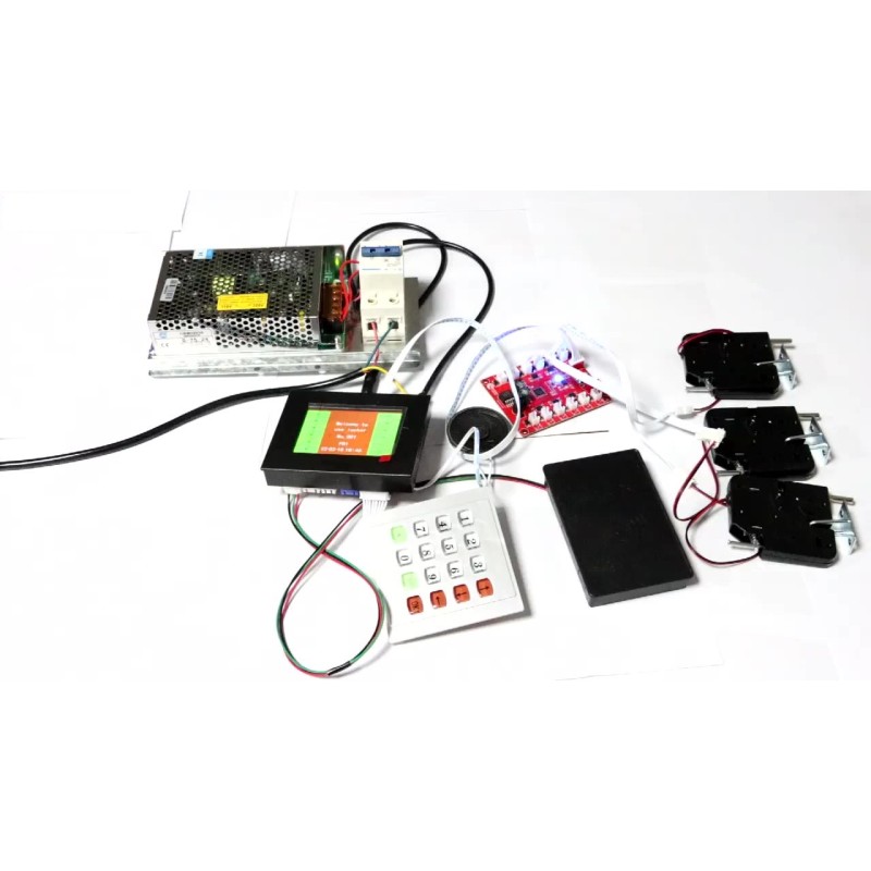 Electric Cabinet Lock Manufacturer - Smart RFID Password Electronic Safe