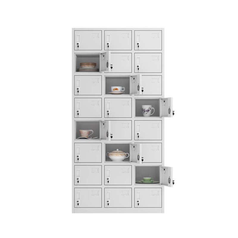 Steel Locker Manufacturer - 24 Door Gym Storage Multi-Door