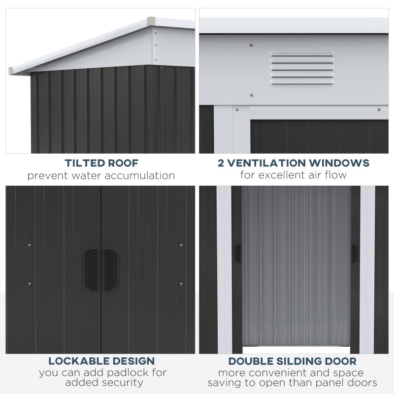 Tool Shed Manufacturer - Customize Backyard Steel Waterproof