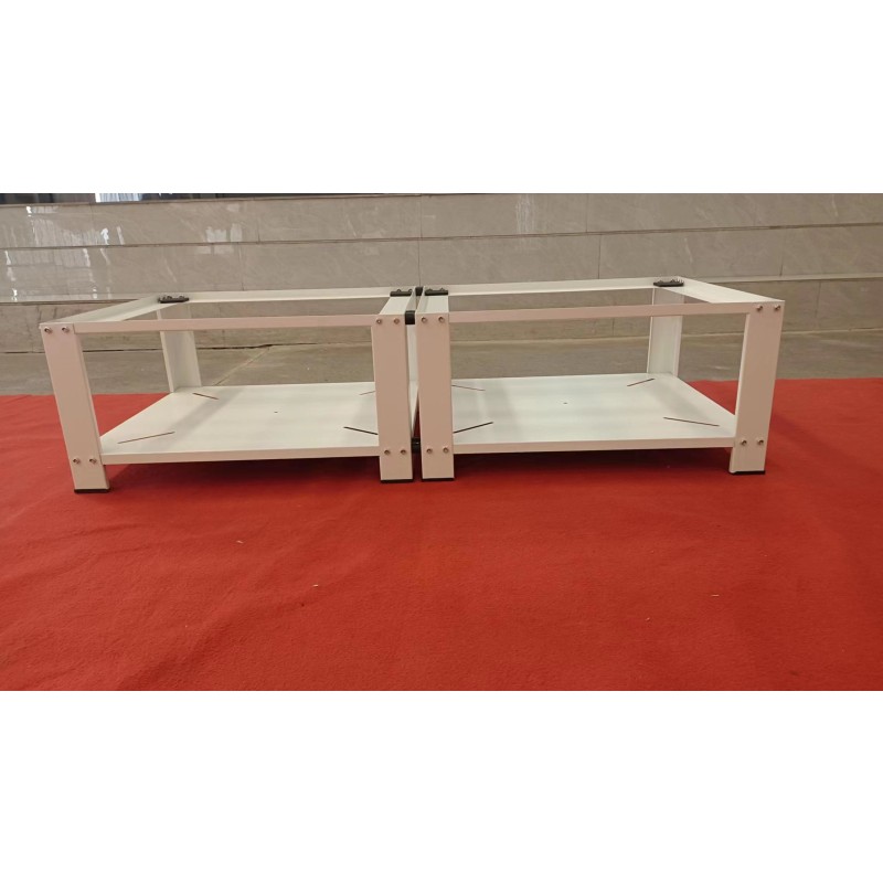 Laundry Pedestal Manufacturer - Metal Front Load Double Shelf