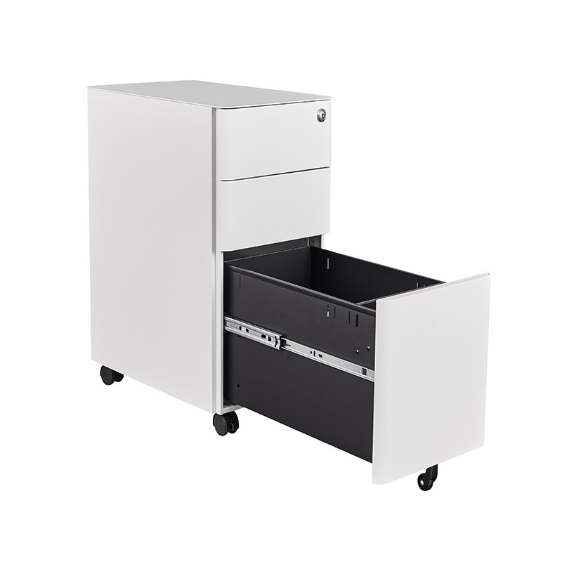 Office Cabinet Manufacturer - 3 Drawer Metal Steel Movable