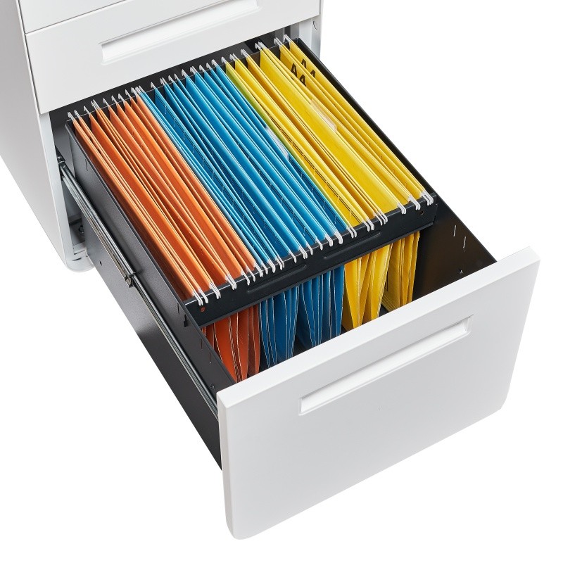 Metal File Cabinet Manufacturer - Anti-tilt Protection 3-Drawer