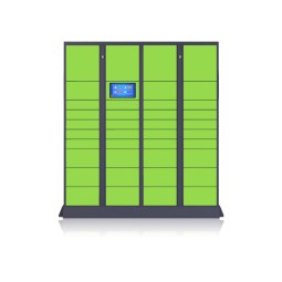 Steel Smart Locker Manufacturer - Facial Recognition Community Gym