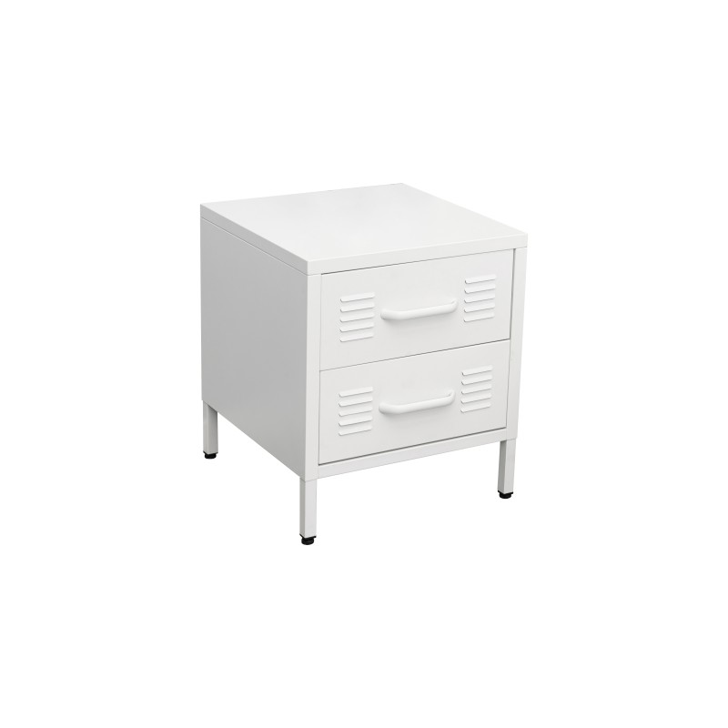 Bedside Cabinet Manufacturer - New Style Metal 2 Drawers