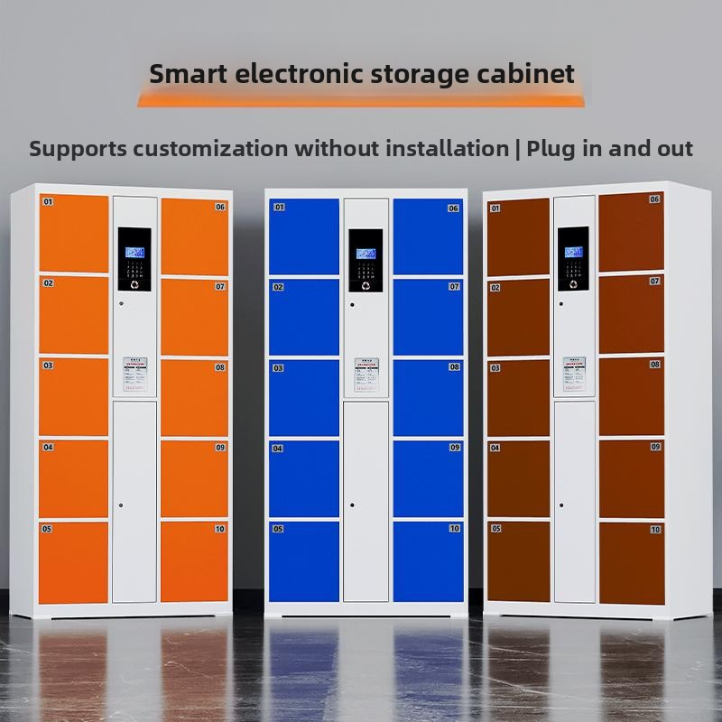 Storage Cabinet Manufacturer - Supermarket Barcode Face Recognition