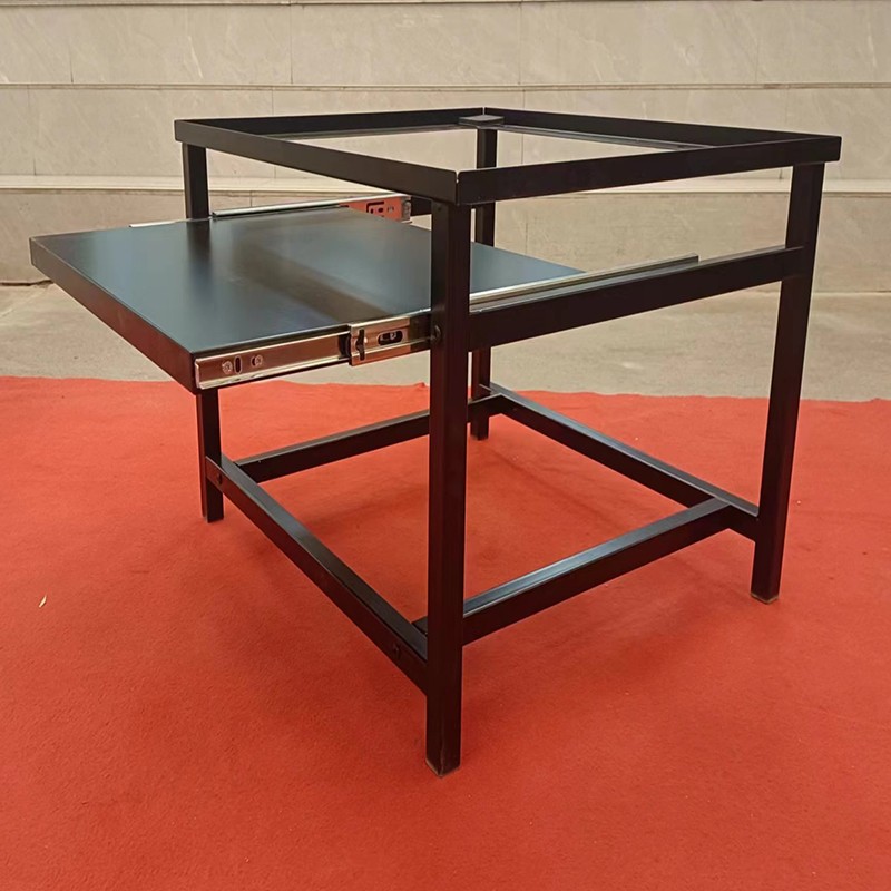 Steel Furniture Stand Manufacturer - Tube Leg Pull Out Shelf