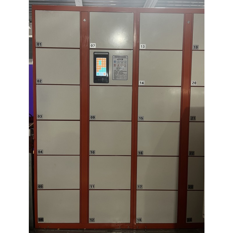 Steel Smart Locker Manufacturer - Touch Screen Facial Recognition Gym
