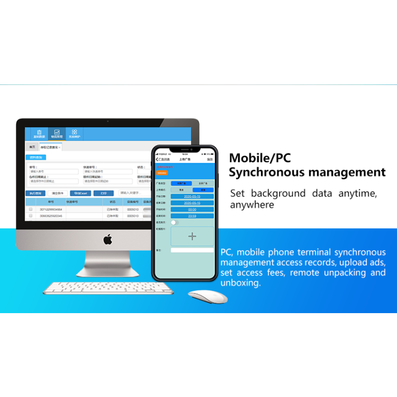 Steel Smart Locker Manufacturer - Facial Recognition Community Gym