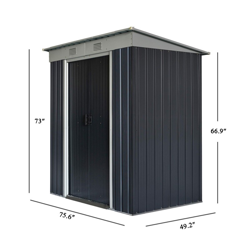 Tool Shed Manufacturer - Customize Backyard Steel Waterproof