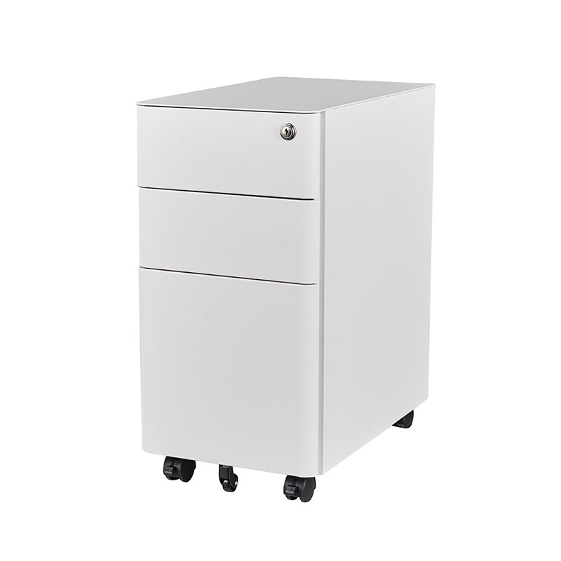Office Cabinet Manufacturer - 3 Drawer Metal Steel Movable