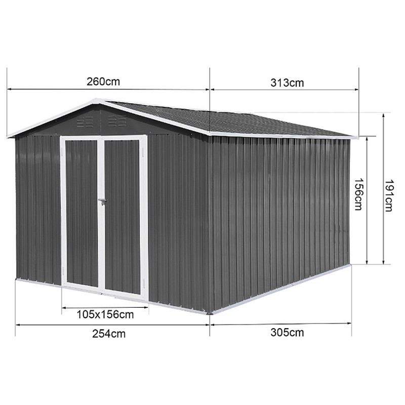 Garden Shed Manufacturer - Cheap Small Cattle Steel Motorcycle