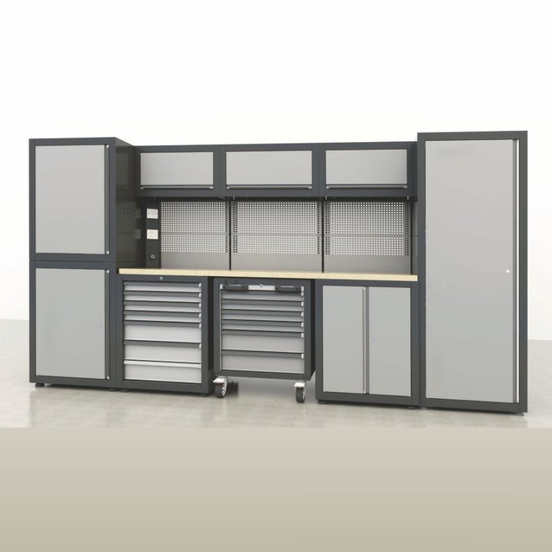 Tool Cabinet Manufacturer - Custom Workbench Set Mechanic