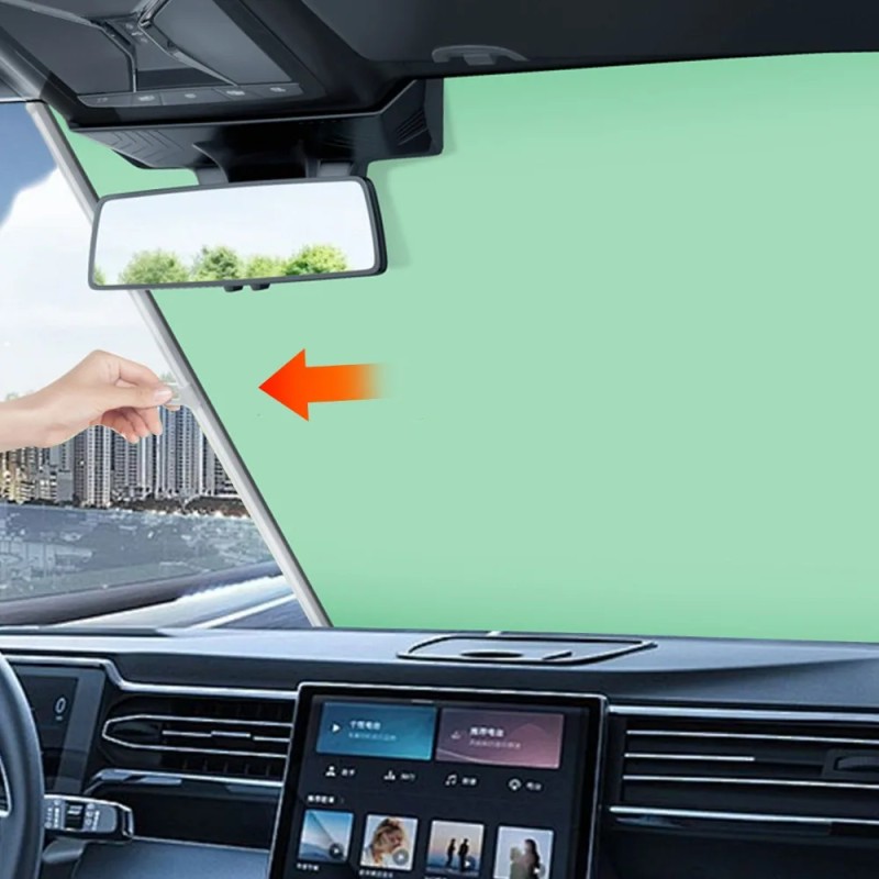 Car Sunshade Manufacturer - Auto-Retractable PVC Suction Cups Blackout