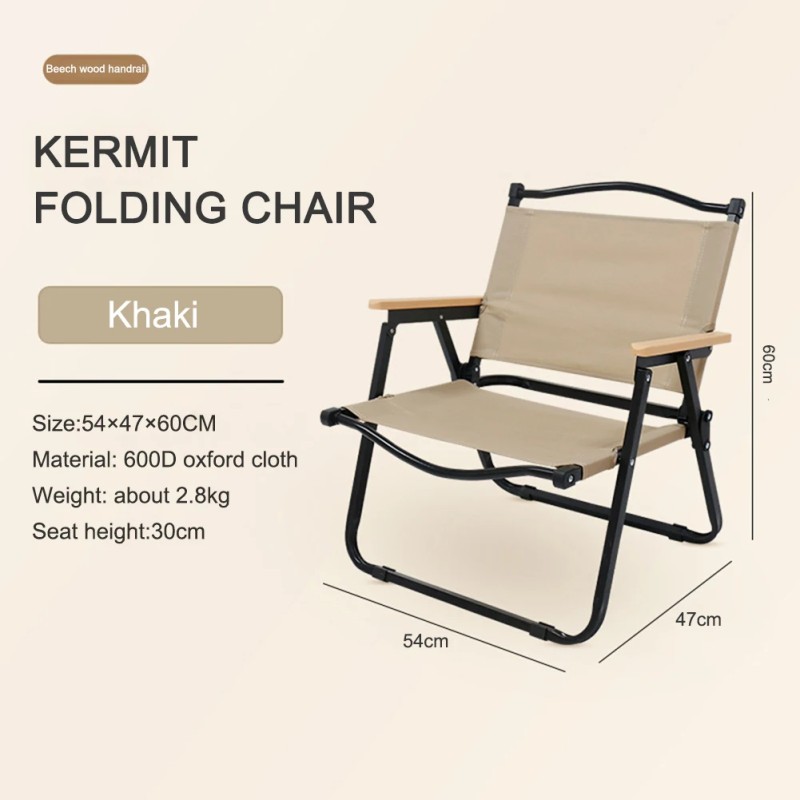 Camping Chair Manufacturer - Durable 6000D Oxford Cloth Portable