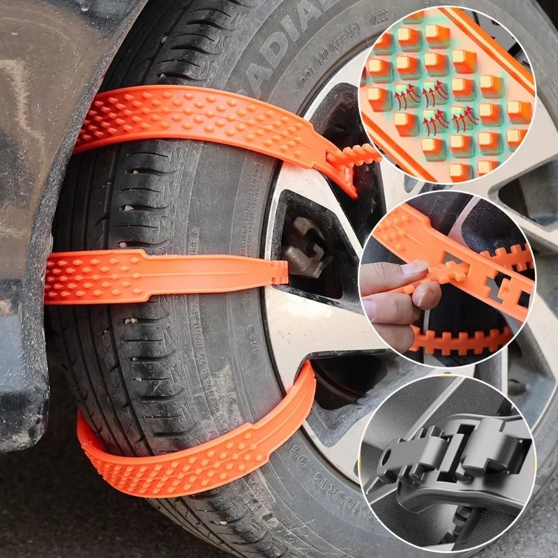Snow Chain Manufacturer - Car Tire Winter Emergency Thickened Anti-Skid