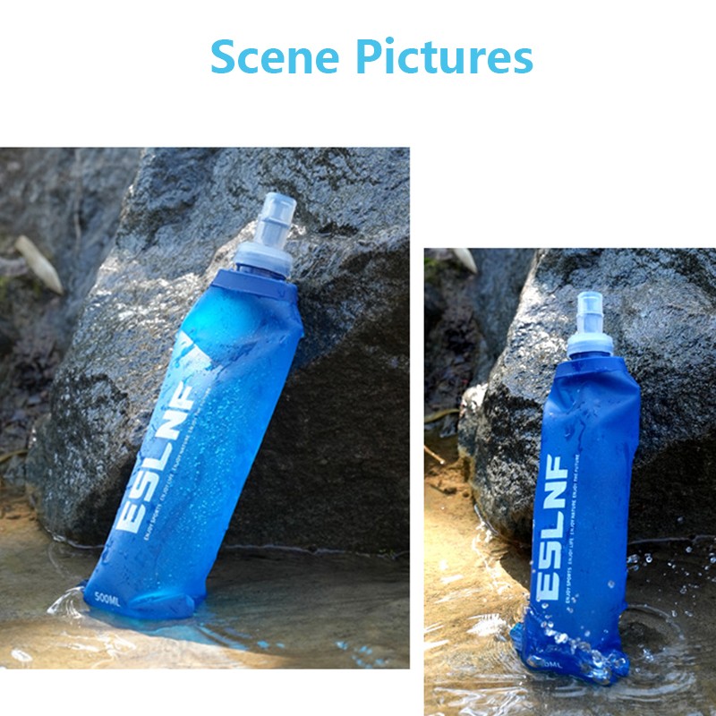 Collapsible Water Bottle Manufacturer - Silicone Bite Size Outdoor Running