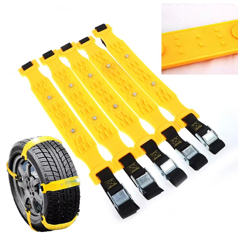 Snow Chains Manufacturer - Thickened TPU Anti-skid Emergency Tool
