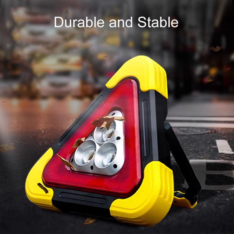Roadside Light Manufacturer - 2-IN-1 Solar Emergency Triangular Warning