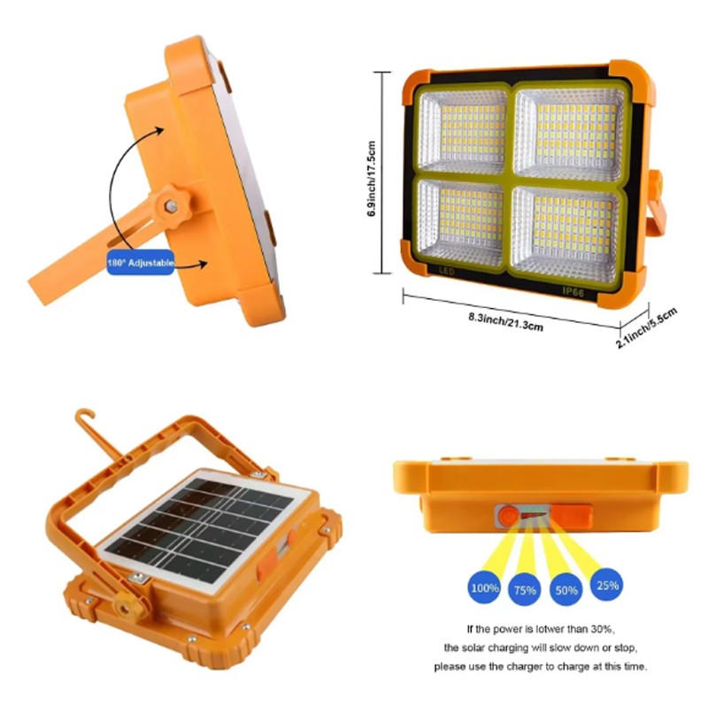 Camping Lantern Manufacturer - Solar Rechargeable LED with Magnet Power Bank